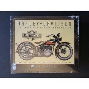 FX Schmid Harley Davidson HD 1933 74 Big Twin Model 1000 Piece Jigsaw Puzzle NEW